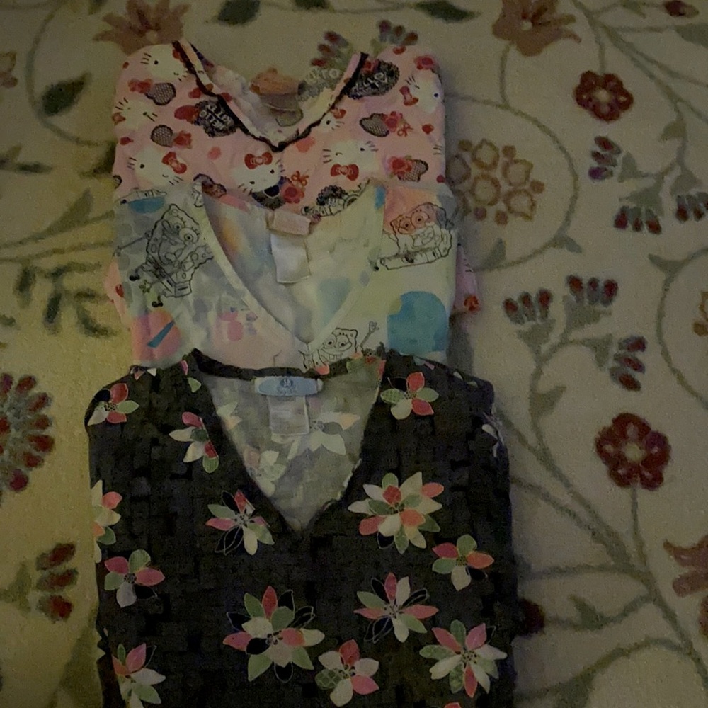 Scrub tops